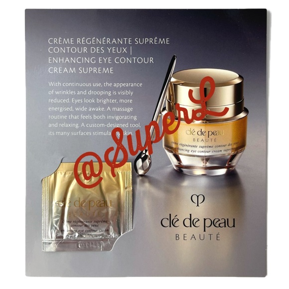 5/$15 NEW CDP Cle de peau Eye Contour Cream Supreme Moisturizer Primer - Picture 1 of 7